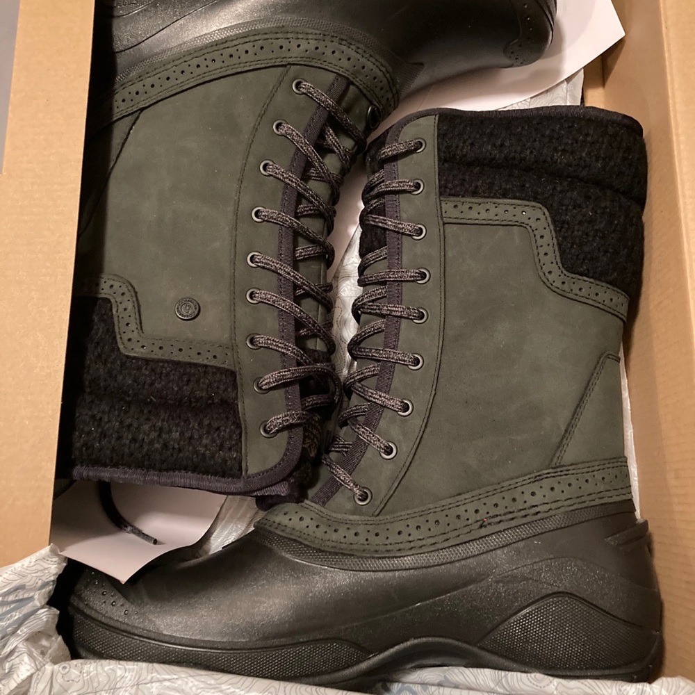 Ladies Black & Gray Northface Boots 🥾 SHELLISTA